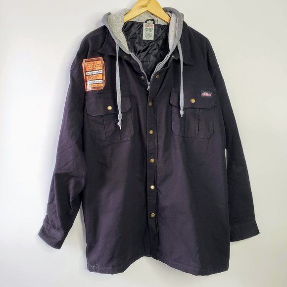 Dickies Other - NWT Dickies Canvas Lined Hooded Overshirt Jacket 3XL